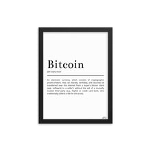 Load image into Gallery viewer, ₿ITCOIN DEFINITION