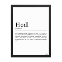 Load image into Gallery viewer, HODL DEFINITION