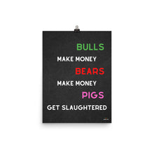 Load image into Gallery viewer, BULLS & BEARS MAKE MONEY