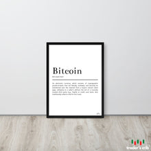 Load image into Gallery viewer, ₿ITCOIN DEFINITION