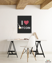 Load image into Gallery viewer, I ♡ BITCOIN
